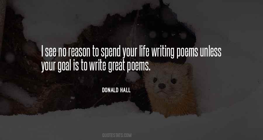 Donald Hall Quotes #147214