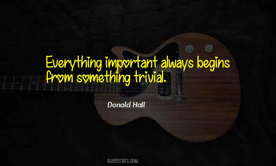 Donald Hall Quotes #364419