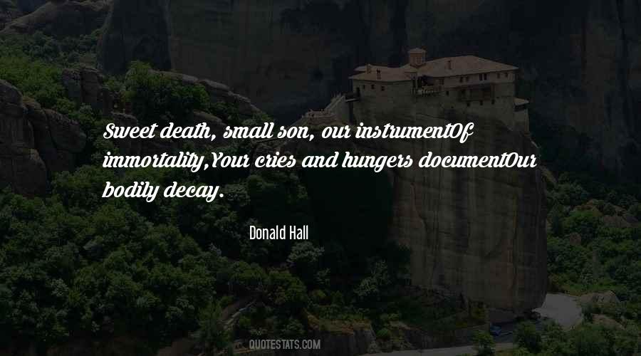 Donald Hall Quotes #715780