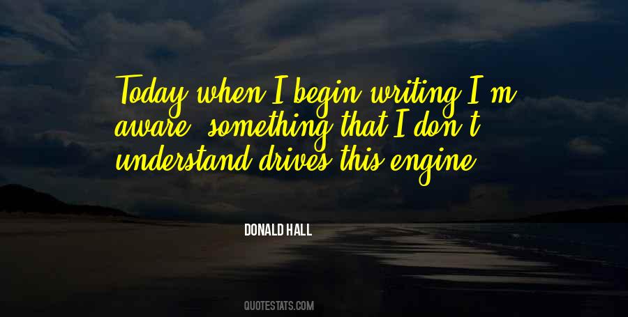 Donald Hall Quotes #9687