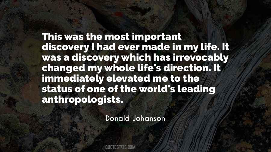 Donald Johanson Quotes #1554895