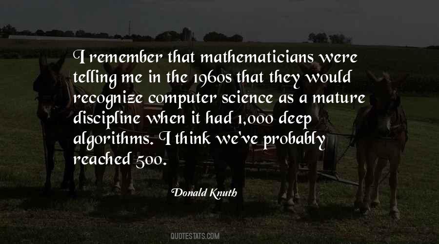 Donald Knuth Quotes #1379757