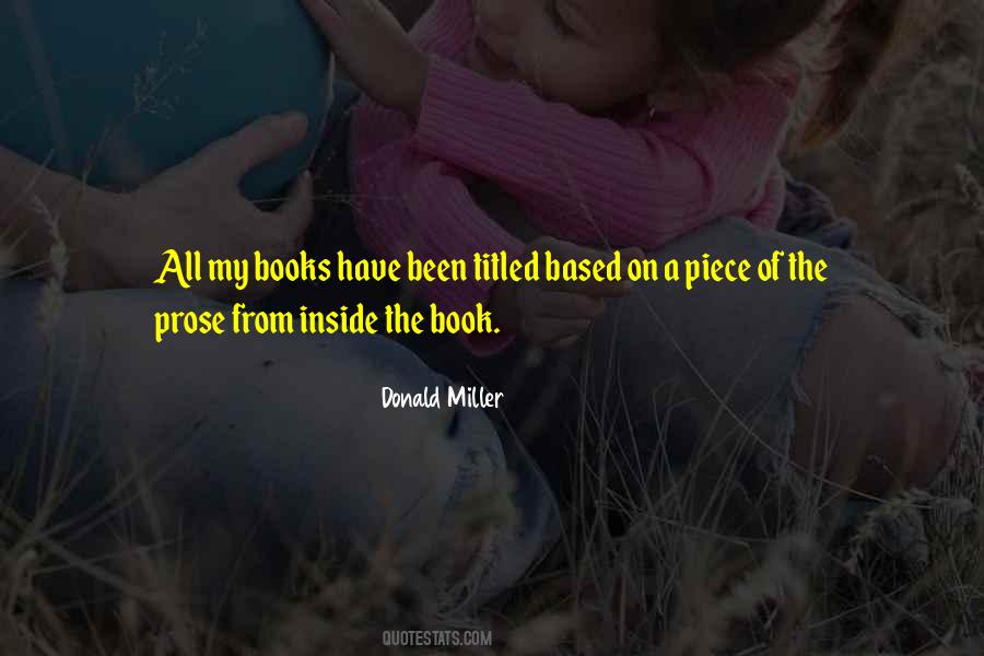 Donald Miller Quotes #269385