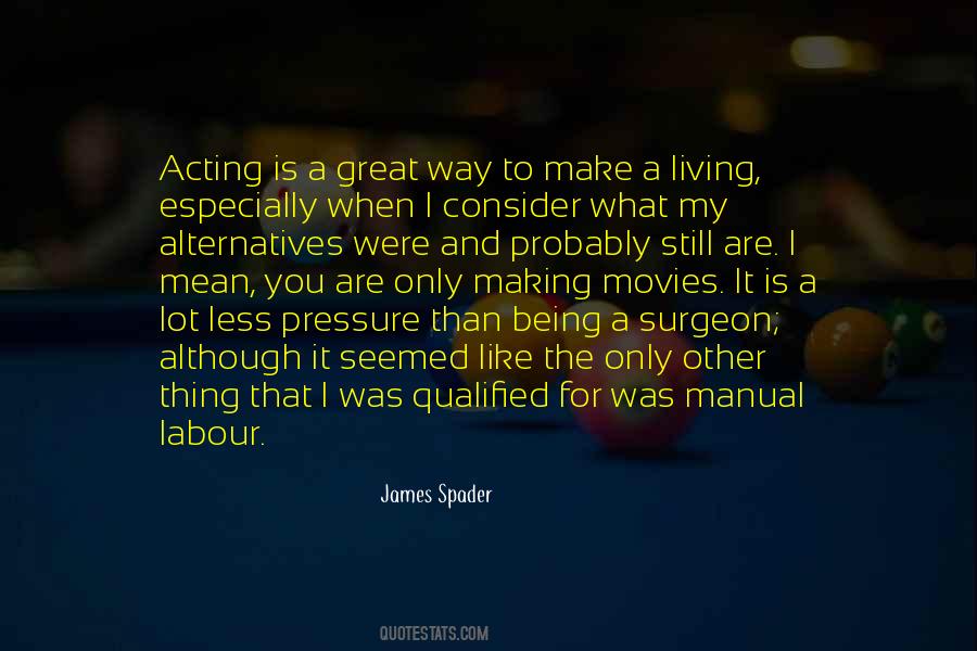 Quotes About Making Movies #1407535