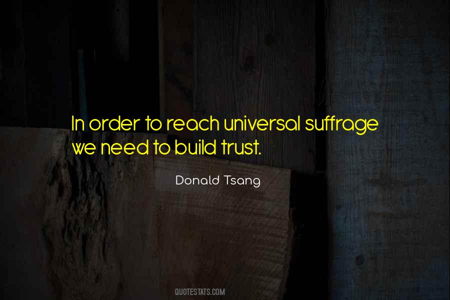 Donald Tsang Quotes #295885