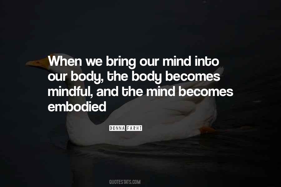 Donna Farhi Quotes #24249
