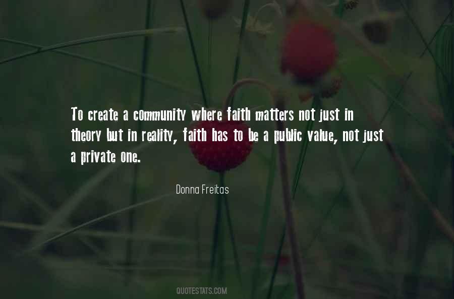 Donna Freitas Quotes #1064908