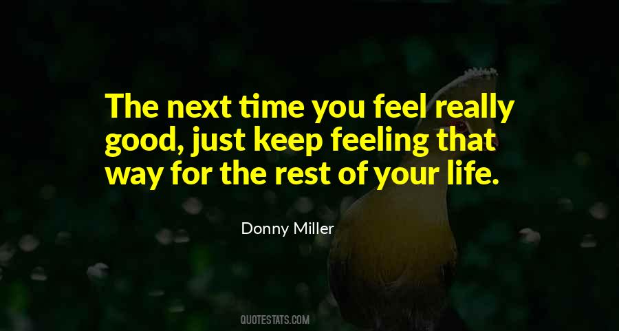 Donny Miller Quotes #1413854