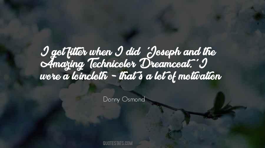 Donny Osmond Quotes #210872