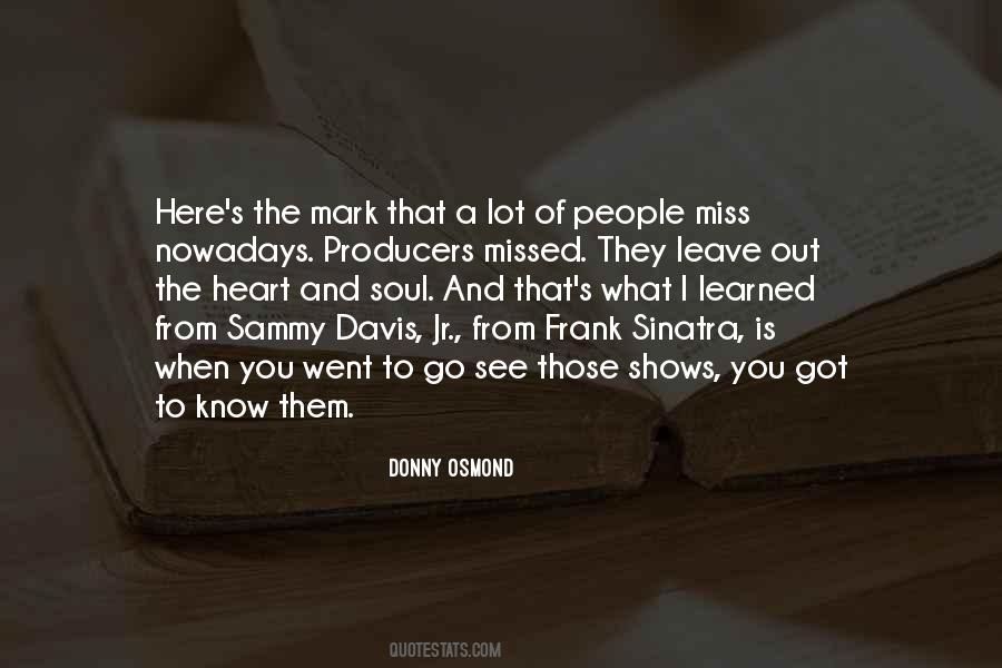 Donny Osmond Quotes #578522