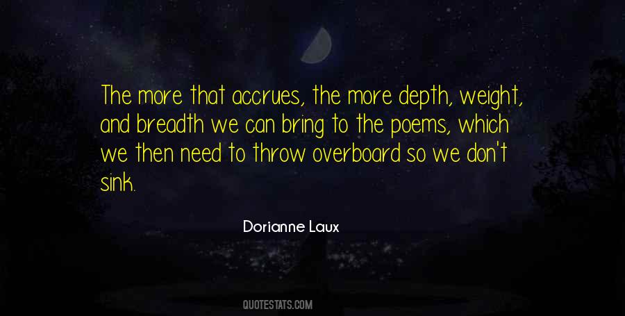 Dorianne Laux Quotes #711438