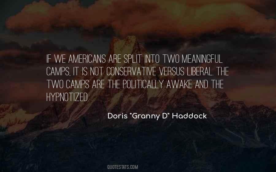 Doris Haddock Quotes #1674239