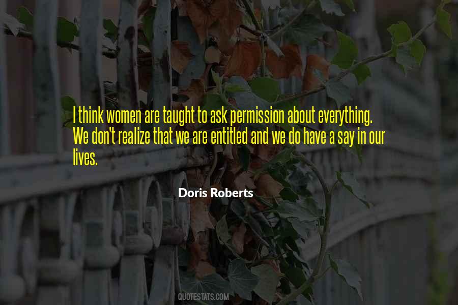 Doris Roberts Quotes #624852