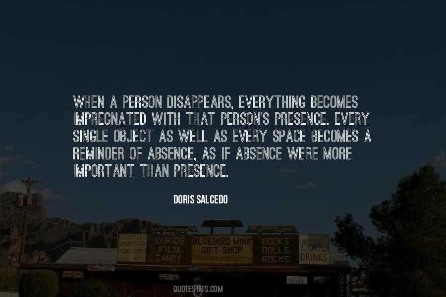 Doris Salcedo Quotes #1224856