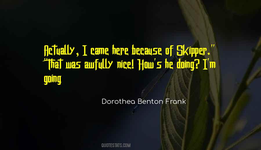 Dorothea Benton Frank Quotes #690651