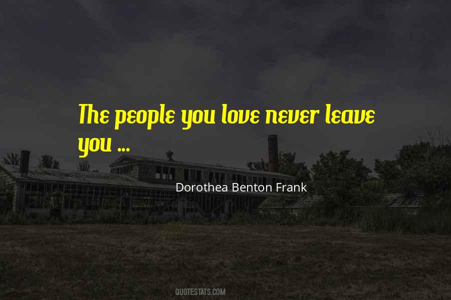 Dorothea Benton Frank Quotes #954585