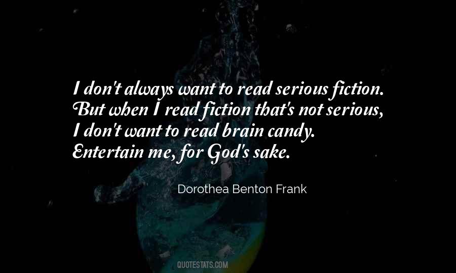 Dorothea Benton Frank Quotes #9790