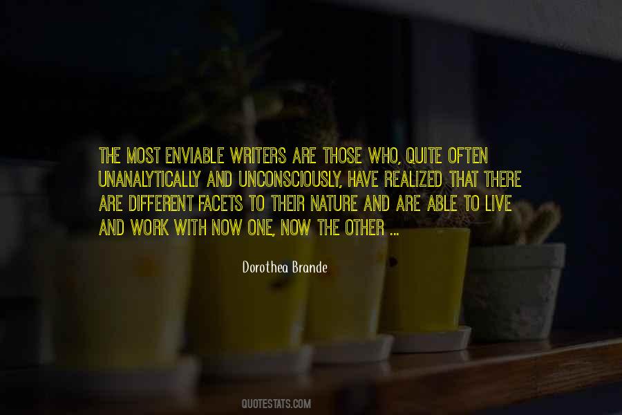 Dorothea Brande Quotes #1438900