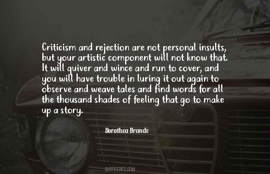 Dorothea Brande Quotes #1871007