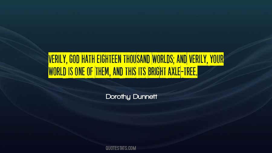 Dorothy Dunnett Quotes #47997