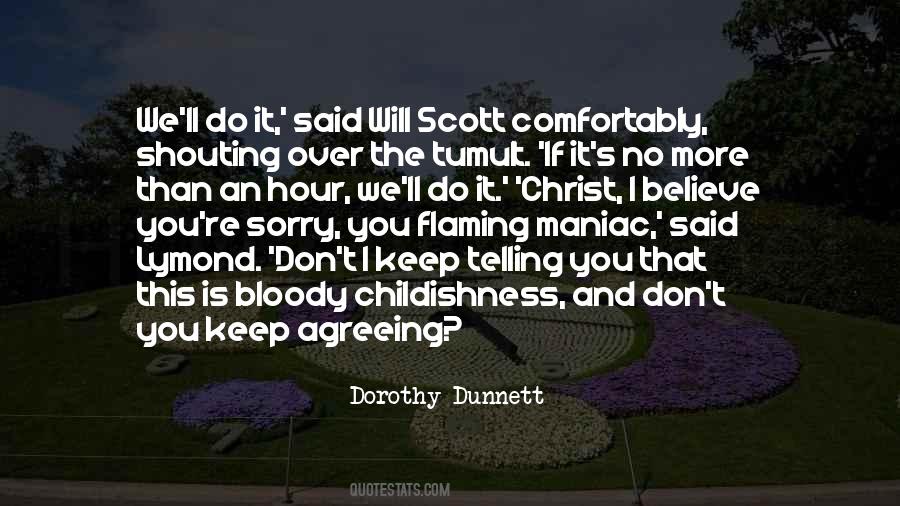 Dorothy Dunnett Quotes #836252