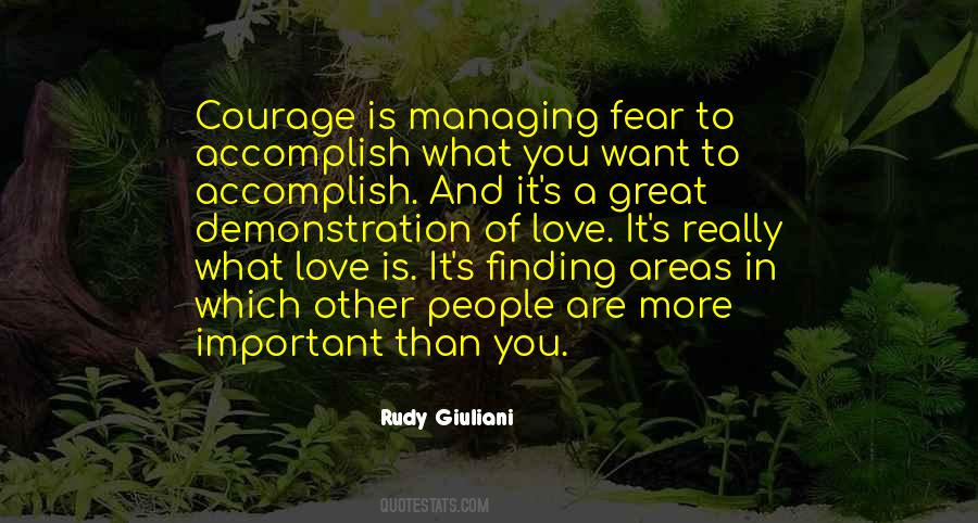 Quotes About Fear To Love #28839