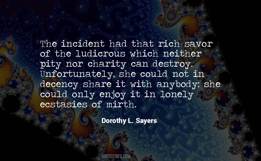 Dorothy L Sayers Quotes #379974