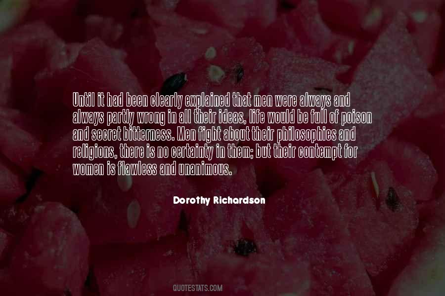 Dorothy Richardson Quotes #23070