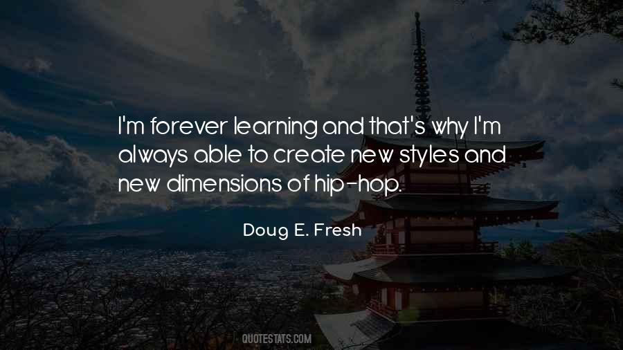 Doug E Fresh Quotes #670995