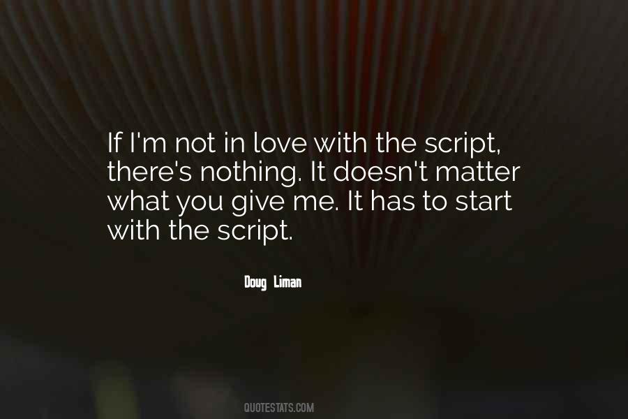 Doug Liman Quotes #154276