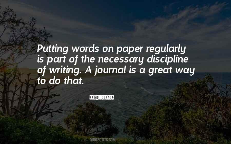 Quotes About Writing A Paper #185269