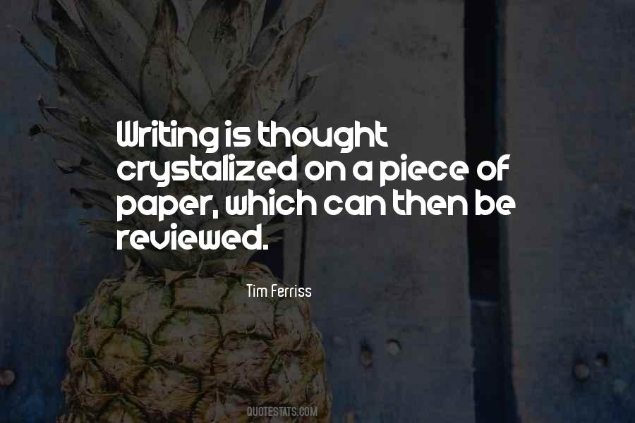 Quotes About Writing A Paper #392365