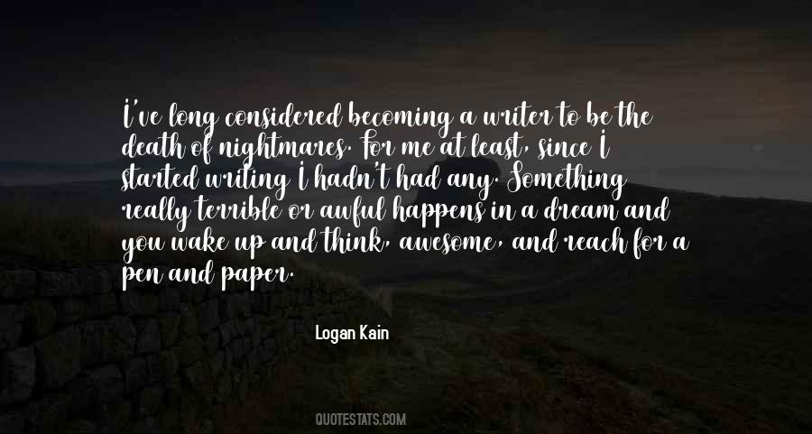 Quotes About Writing A Paper #680359