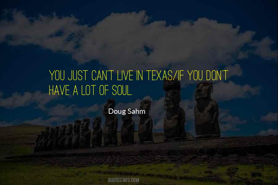 Doug Sahm Quotes #178548