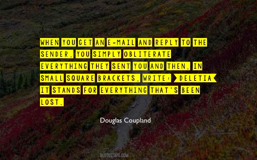 Douglas Coupland Quotes #42592
