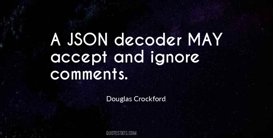 Douglas Crockford Quotes #1698116