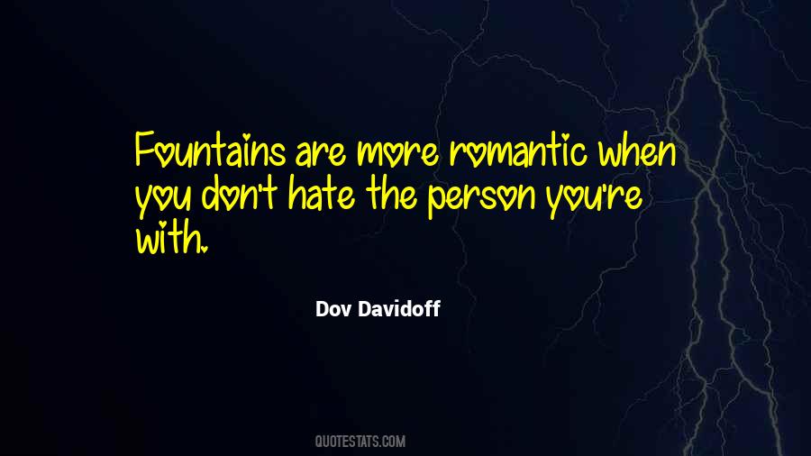 Dov Davidoff Quotes #742486