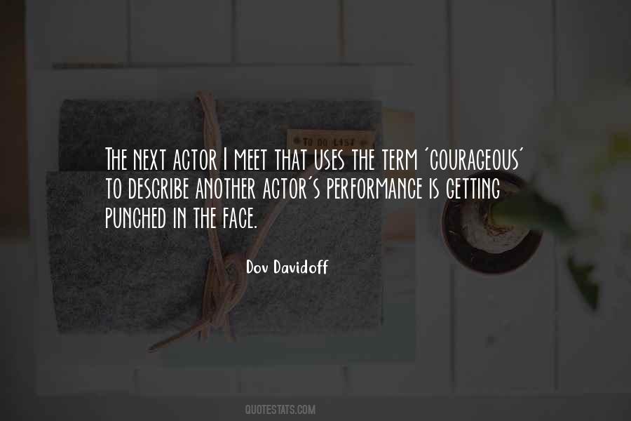 Dov Davidoff Quotes #84827