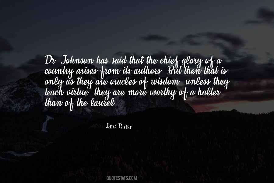 Dr Johnson Quotes #415816