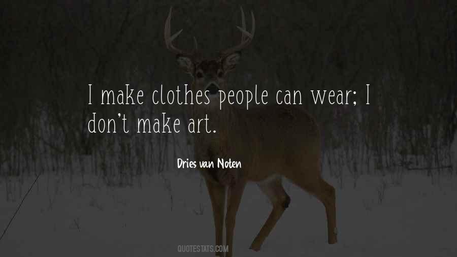 Dries Van Noten Quotes #130550