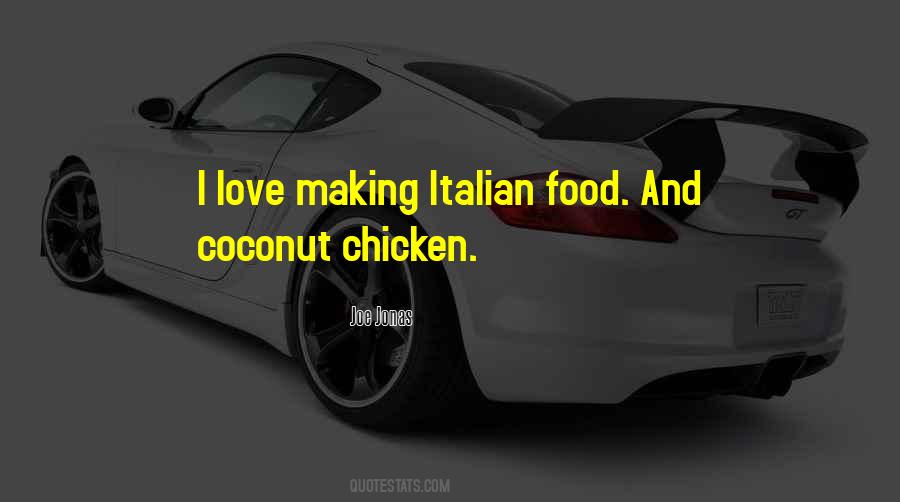 Quotes About Italian Food #285114