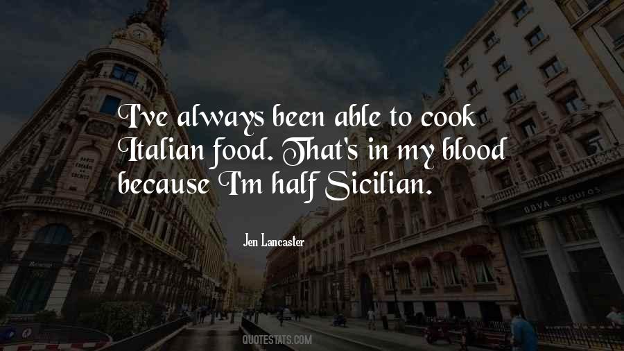 Quotes About Italian Food #57781