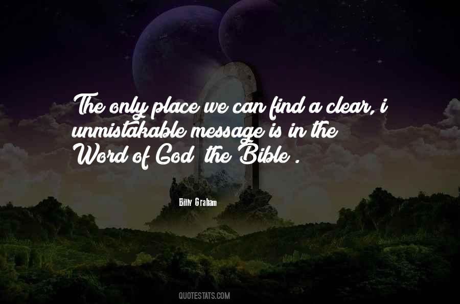 Quotes About The Word Of God The Bible #1024120