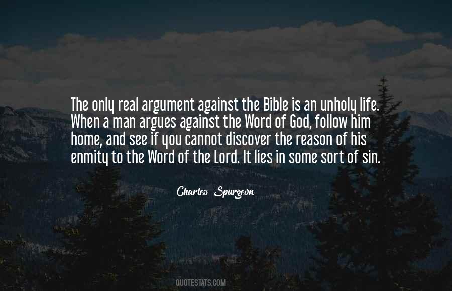 Quotes About The Word Of God The Bible #684848