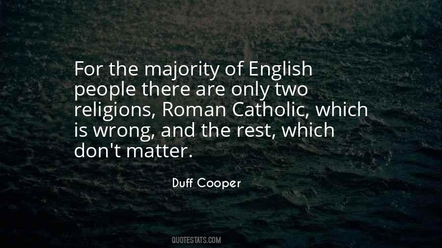 Duff Cooper Quotes #272265
