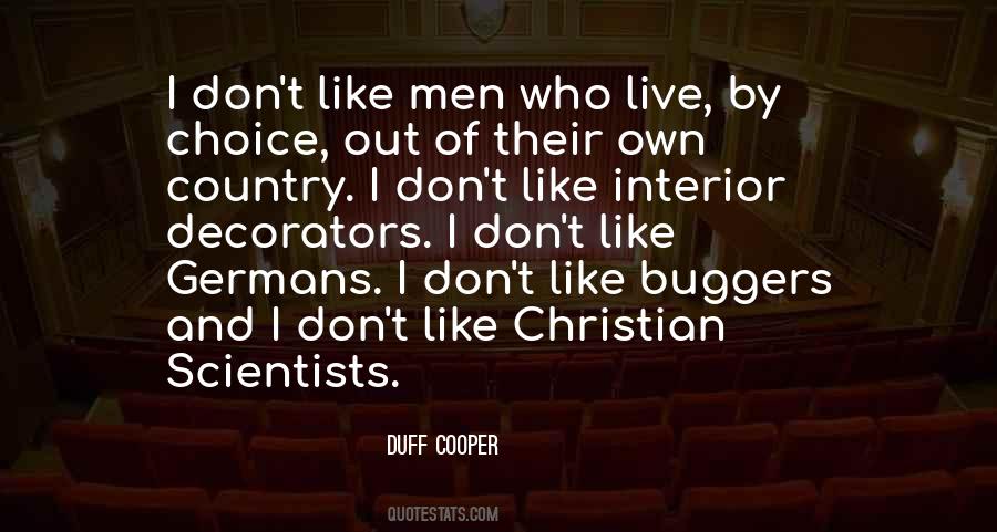 Duff Cooper Quotes #463017