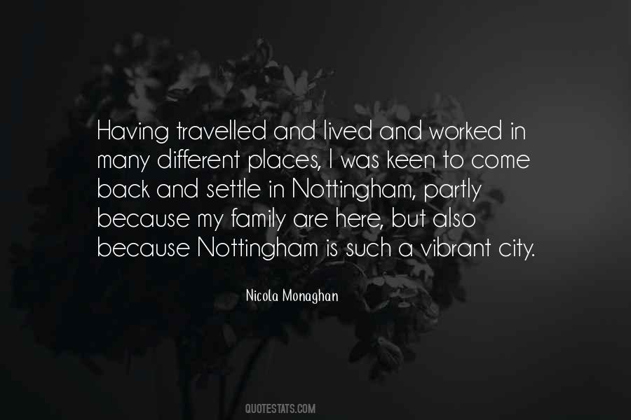 Quotes About Nottingham #958260