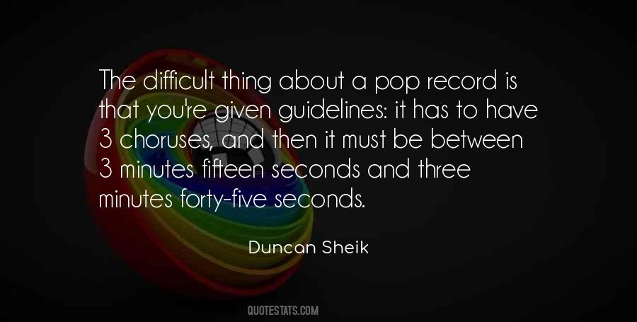 Duncan Sheik Quotes #1084862