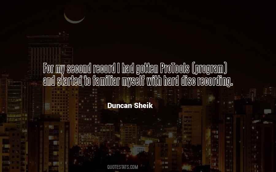 Duncan Sheik Quotes #555088