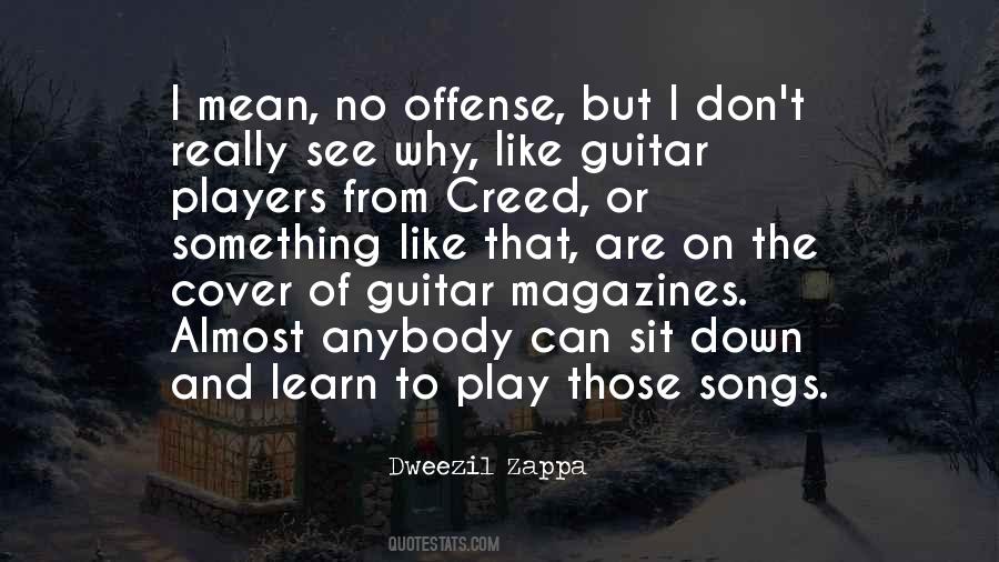 Dweezil Zappa Quotes #623102